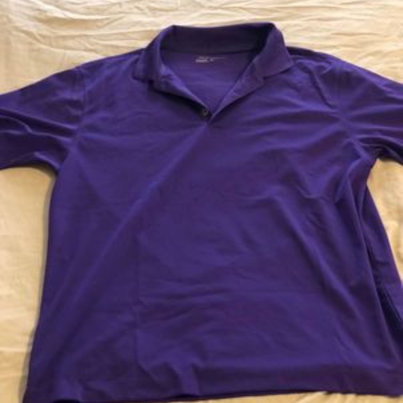 NIKE Golf Dri-Fit Polo , purple , Large - Picture 1 of 2
